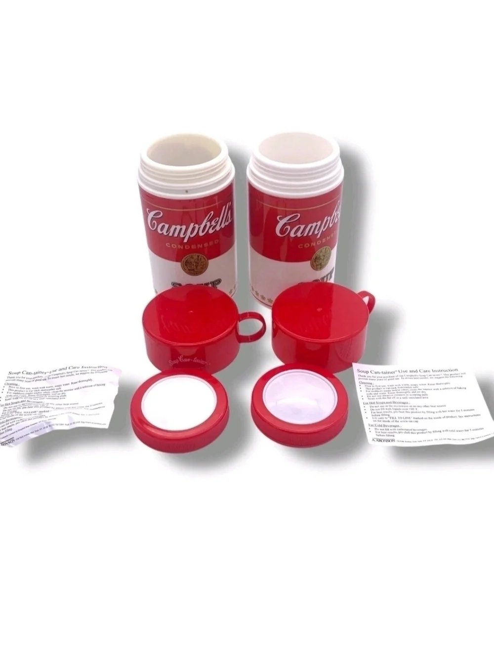 Campbells Soup Insulated Container Mmm GOOD! Collectable Lunch Souvenir Eat